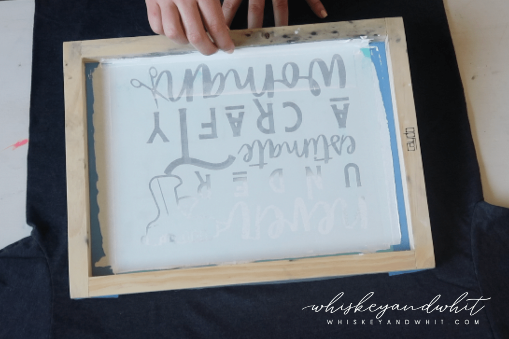 How to screen print with a Cricut machine