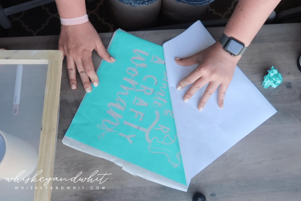 How to screen print with a Cricut machine