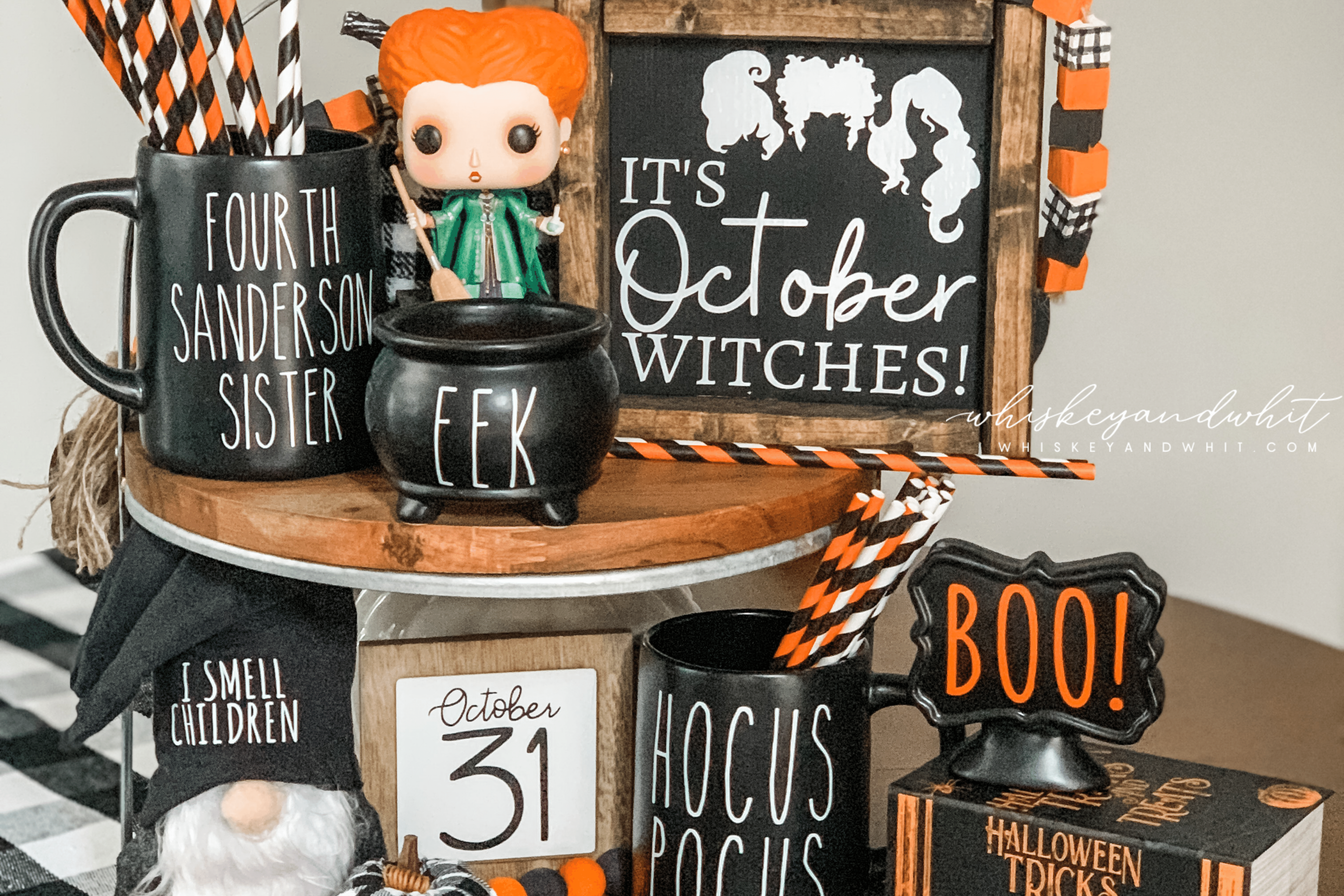 20 MUST SEE Hocus Pocus Inspired DIYs For Halloween Decor - Whiskey & Whit