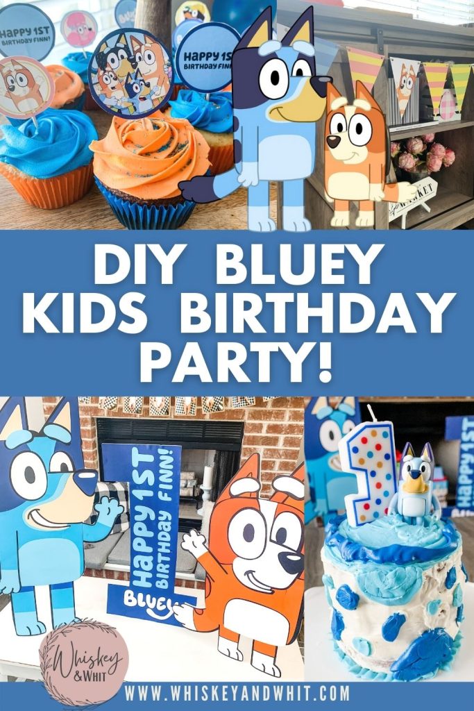 DIY Bluey Birthday Party Decorations