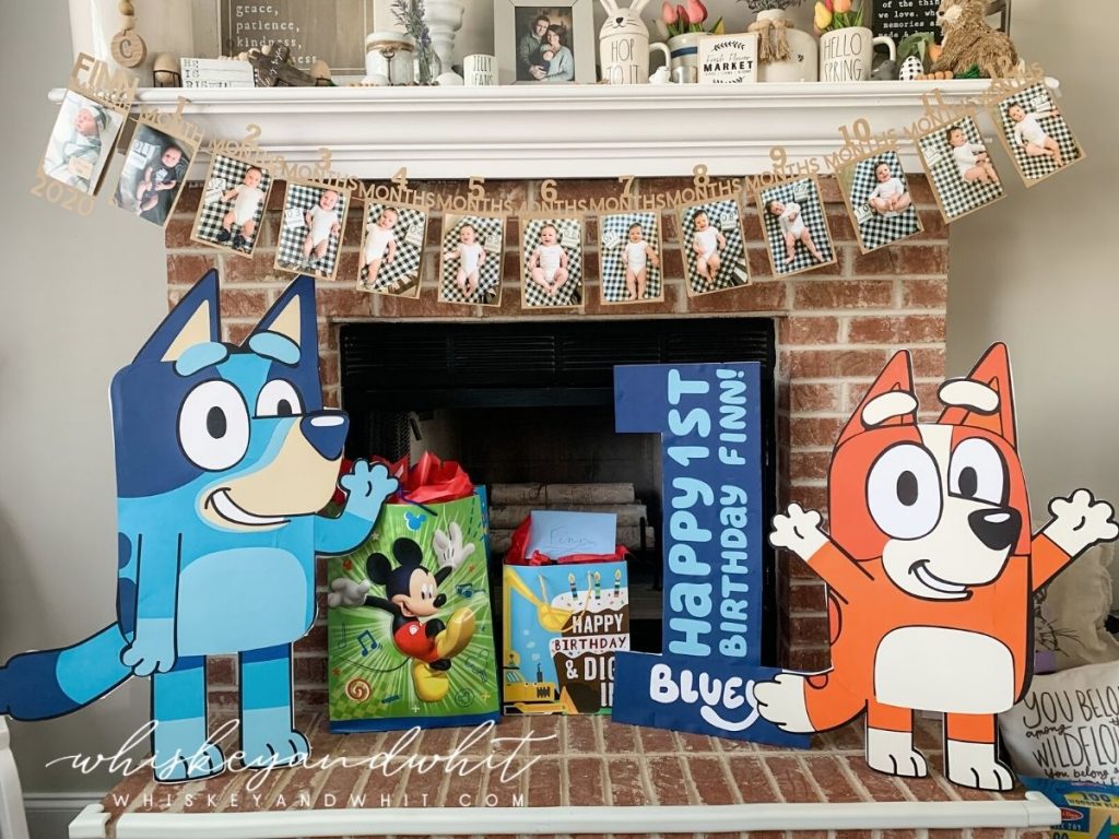 DIY Bluey Birthday Party Decorations