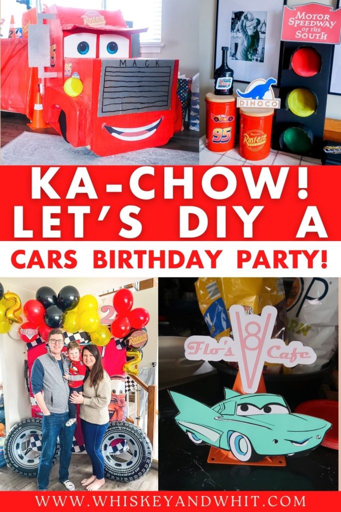 Disney Pixar's Cars DIY Kids Birthday Party - DIY Mack Truck Cardboard