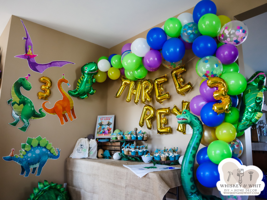 DIY Dollar Tree Dinosaur Party Ideas