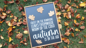 You’ve got to see these NEW Fall Cricut Decor DIYs