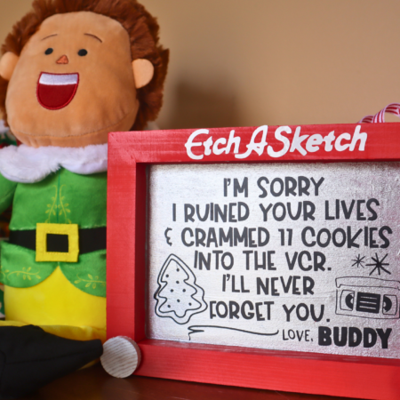 Buddy The Elf Etch A Sketch