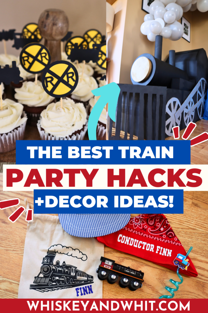 DIY Train Birthday Party Decoration Ideas