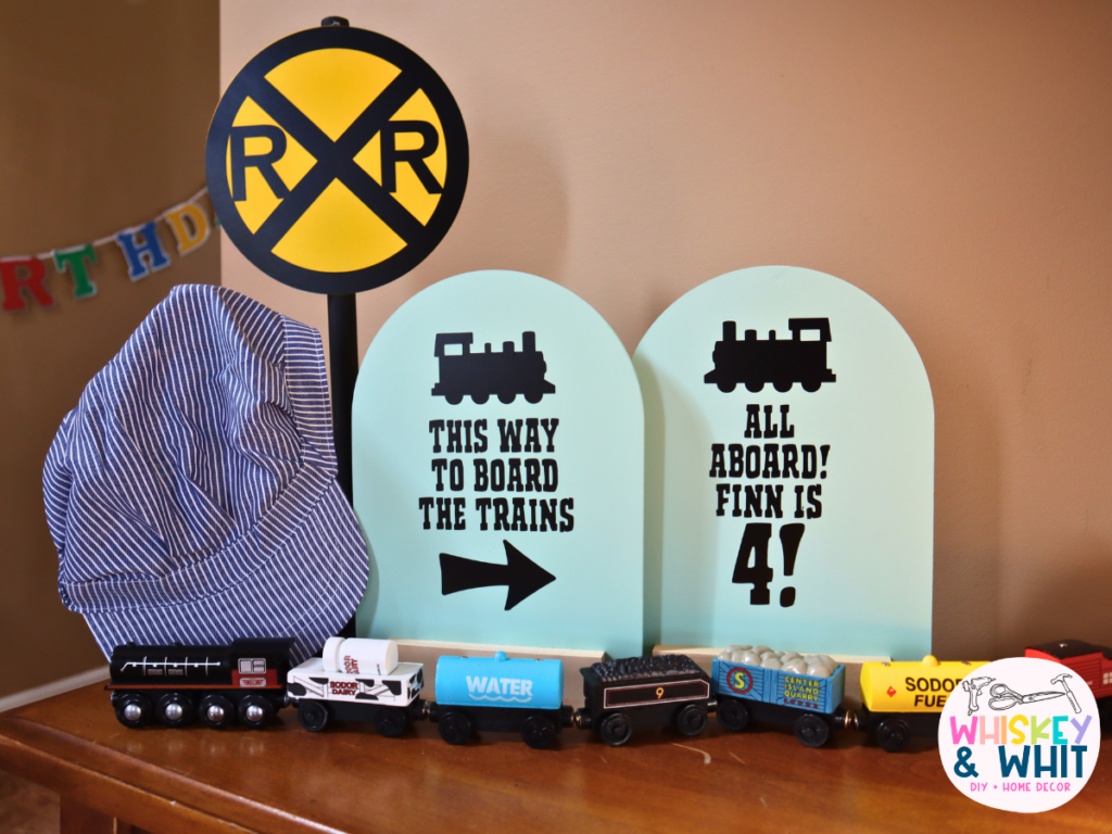 DIY Train Birthday Party Decoration Ideas