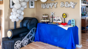 ALL ABOARD! An EPIC DIY Train Birthday Party on a BUDGET!