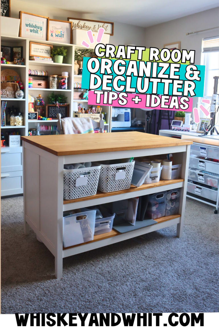 Affordable Craft Room Organization Ideas to Control Clutter (Even in Small Spaces)