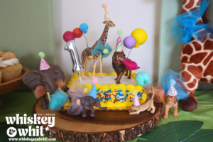 Wild One First Birthday Party DIYs (Party Animals Theme on a Budget)